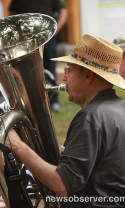 Vince on Tuba